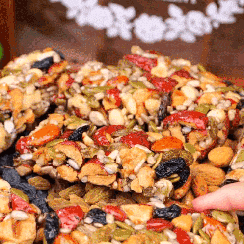 【無蔗糖八寶手工切糕】0添加蔗糖更健康 純手工製作手工堅果切糕 古法大塊切糕